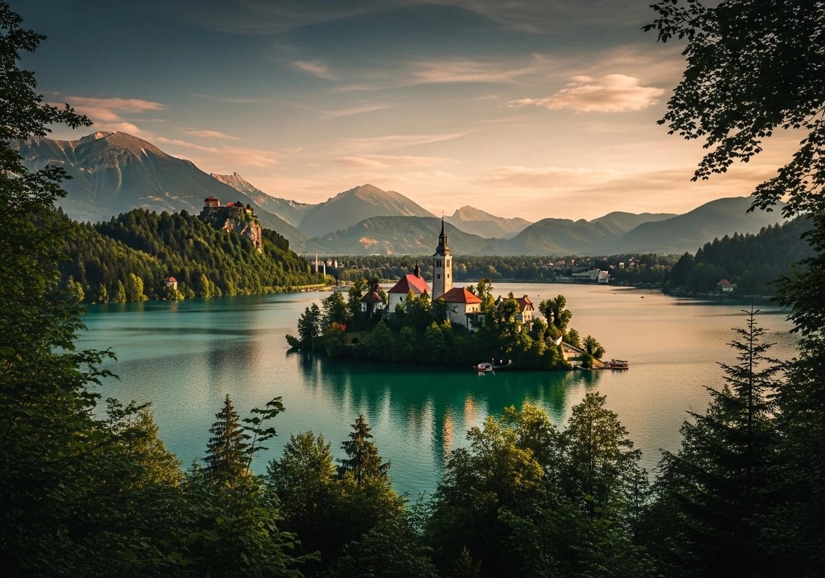 Bled (via Ljubljana)