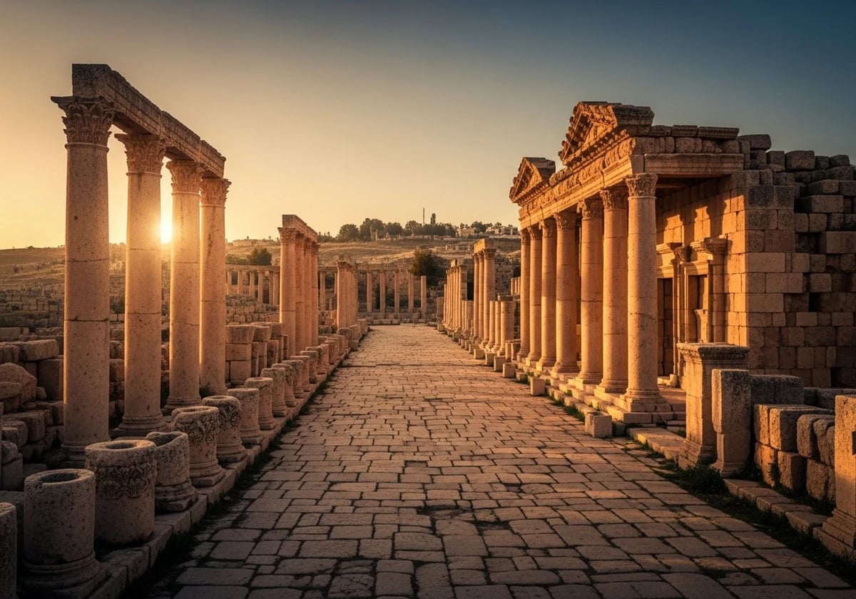 Jerash (via Amman)