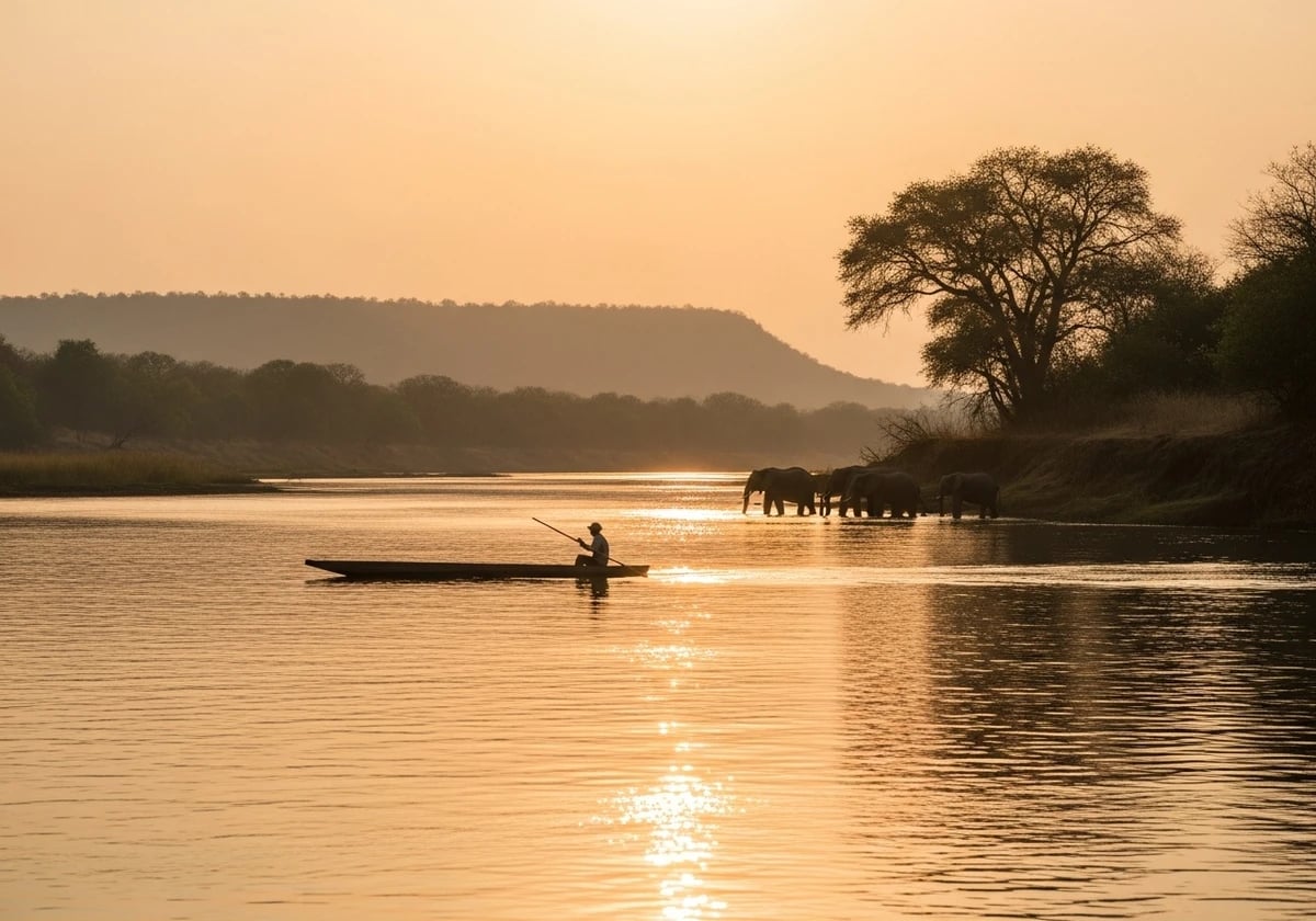 Lower Zambezi (via Lusaka)