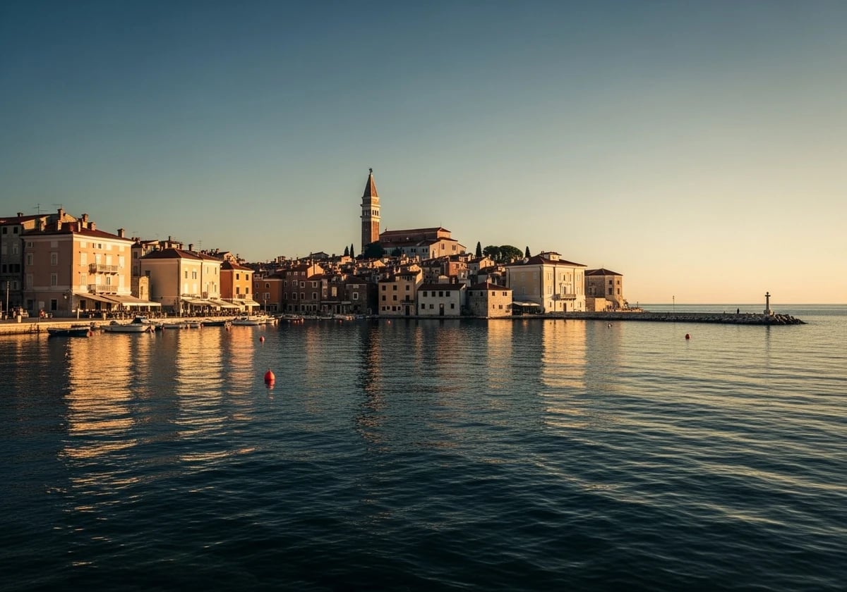 Piran (via Trieste or Venice)