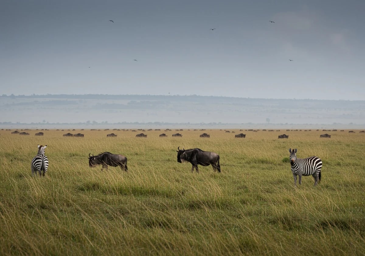 Serengeti region (access via Kilimanjaro or Arusha)