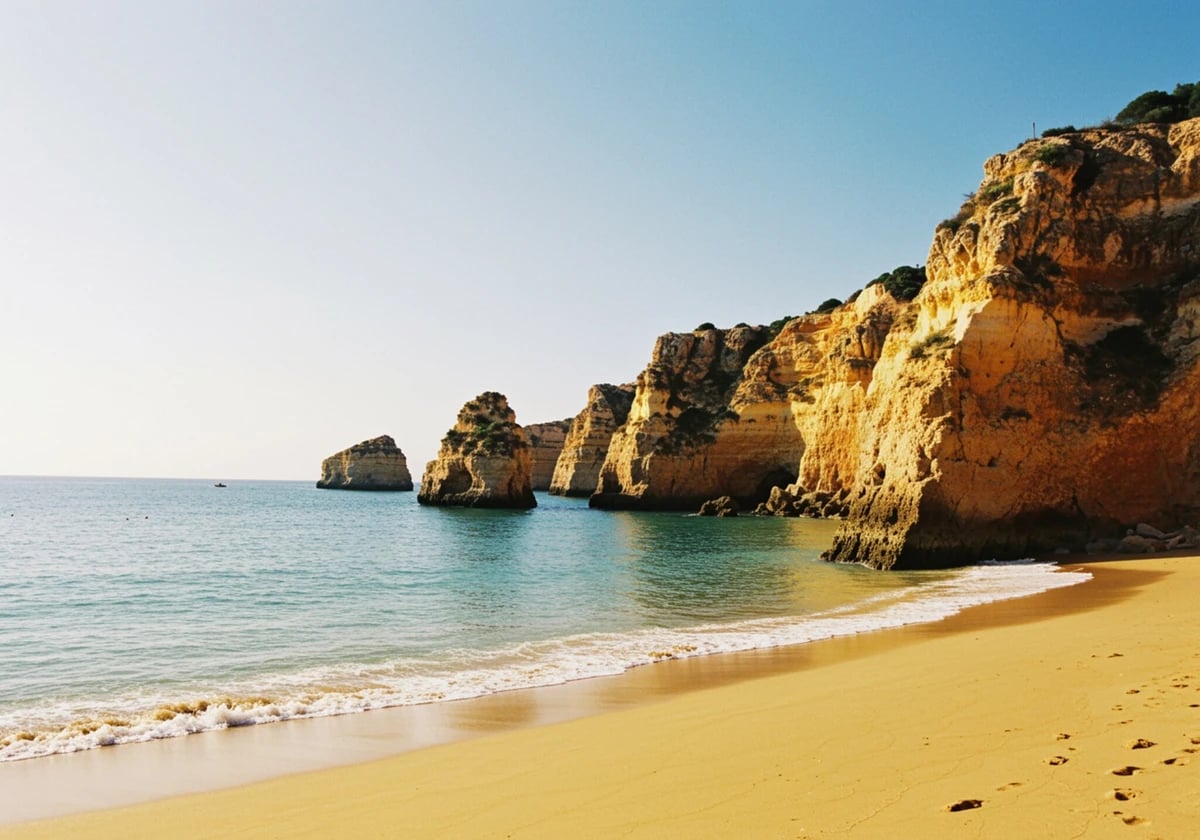 Algarve coast towns