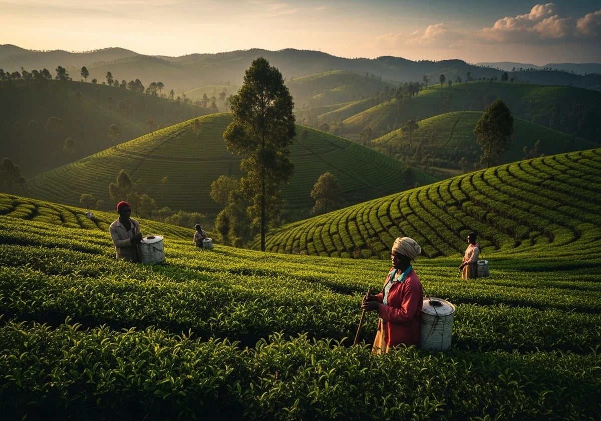 Fort Portal and Rwenzori foothills