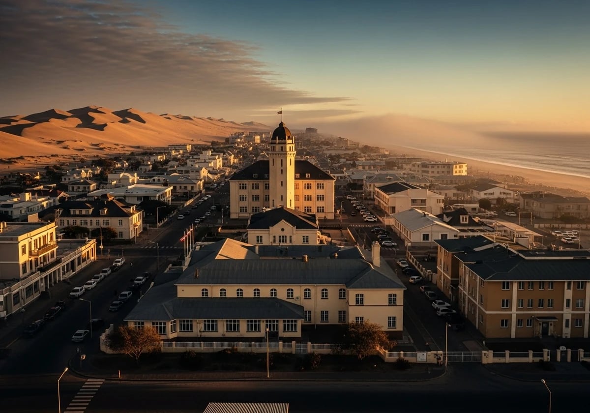 Swakopmund (via Walvis Bay)