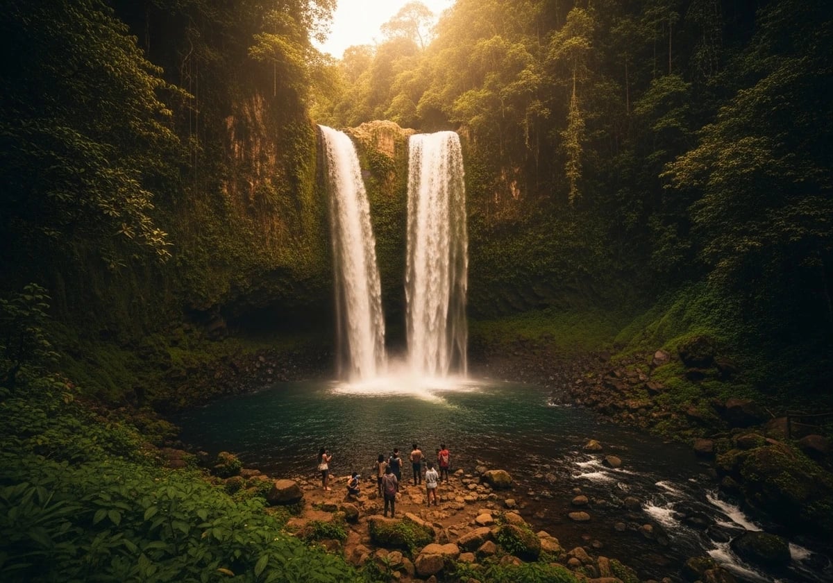 Trafalgar Falls area
